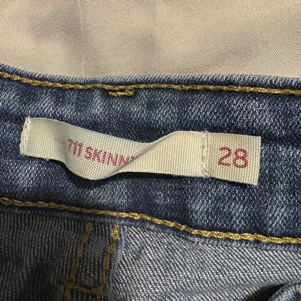 Levi's Blue Skinny Jeans